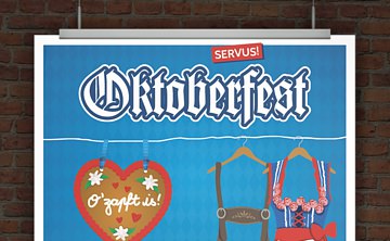 Oktoberfest-Einladung