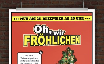 © Druckeselbst! Einladung Weihnachtsparty